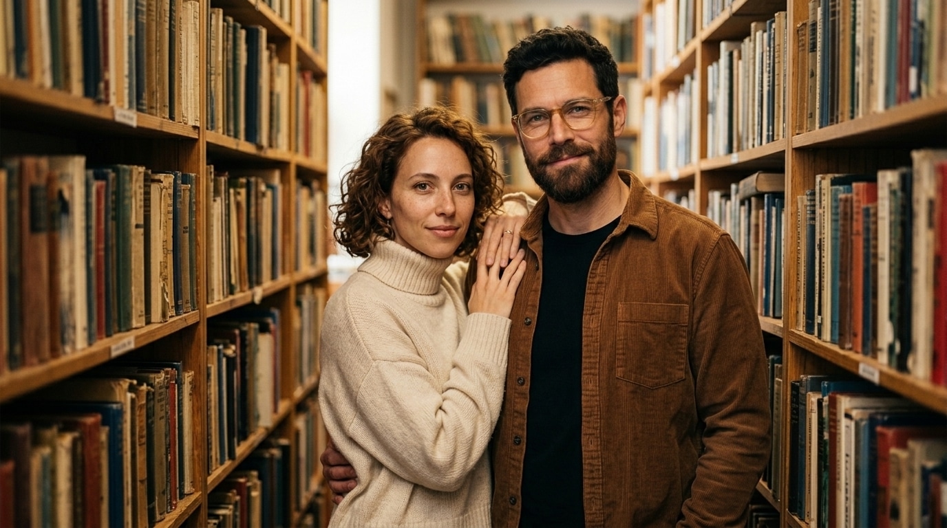 Clara y Jaime entre libros